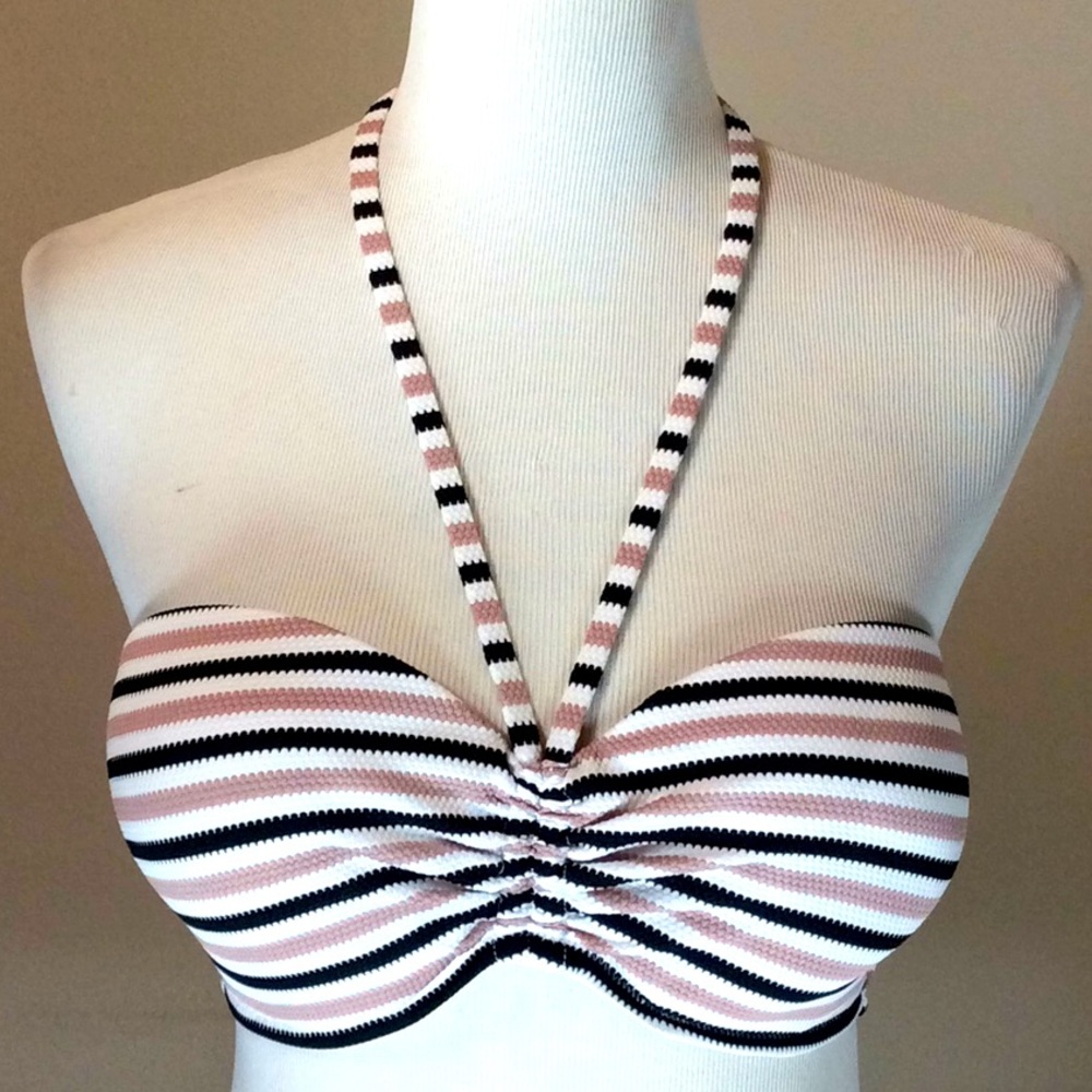 Striped Bikini Top
